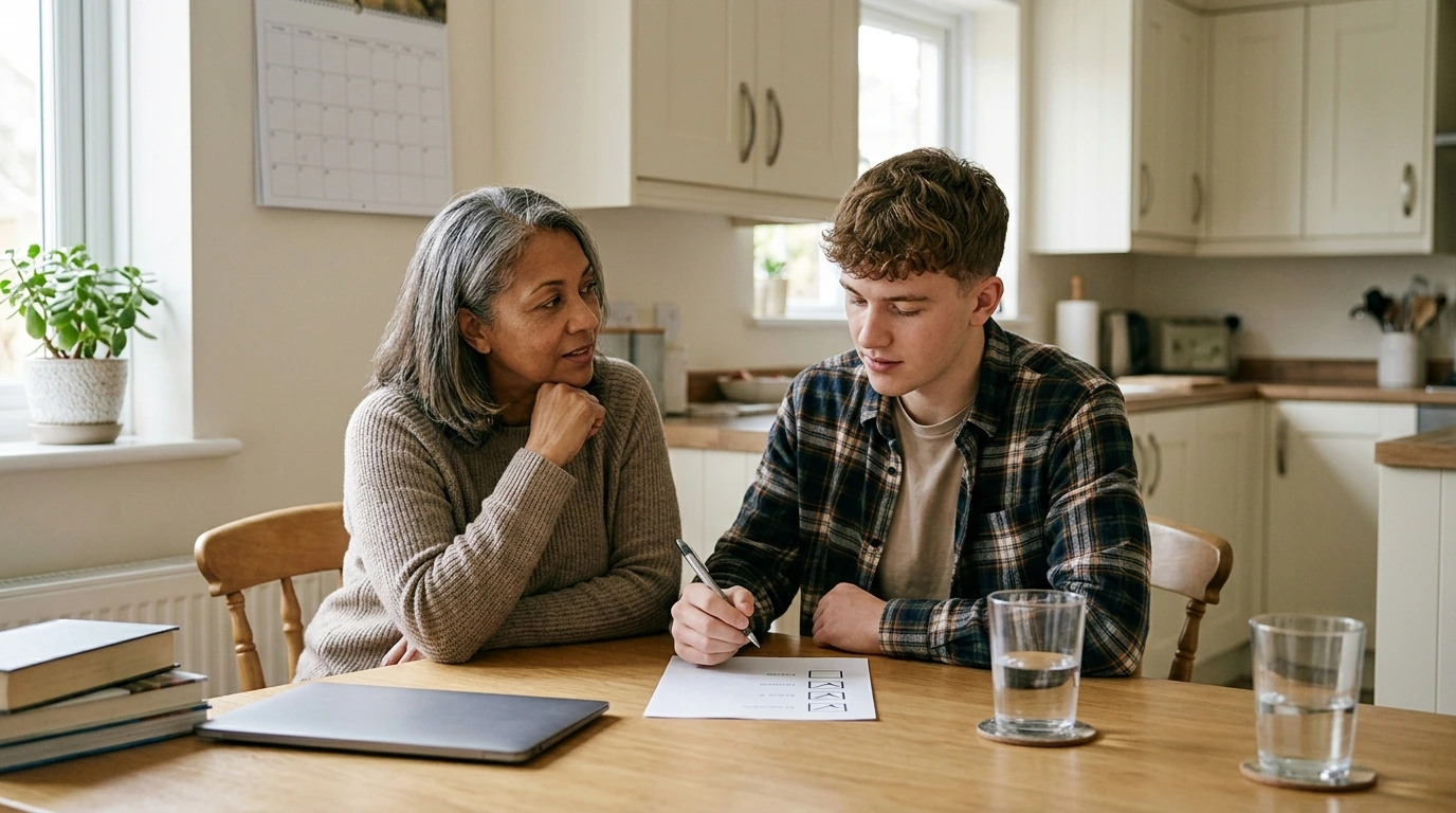 Motivation Checklist for Young Adults Living at Home